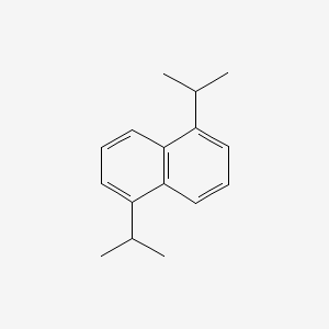 Molecular structure of Diisopropylnaphthalene
