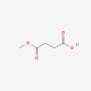 Molecular structure of mono-Methyl succinate