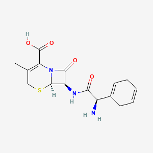 Molecular structure of Cefradine