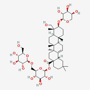 Molecular structure of Akebia saponin D