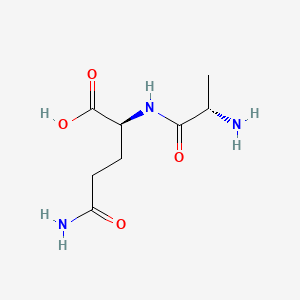 Molecular structure of Alanyl-glutamine
