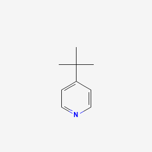 Molecular structure of 4-tert-Butylpyridine