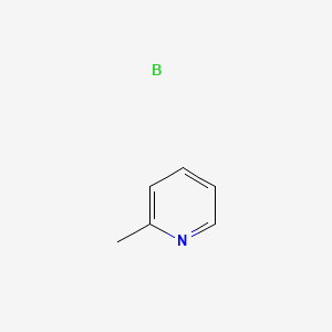 Molecular structure of Borane-2-picoline complex