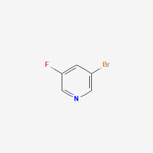 Molecular structure of 3-Bromo-5-fluoropyridine