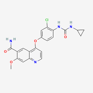 Molecular structure of Lenvatinib