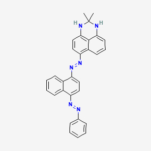 Molecular structure of Solvent Black 3