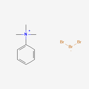 Molecular structure of Phenyltrimethylammonium tribromide