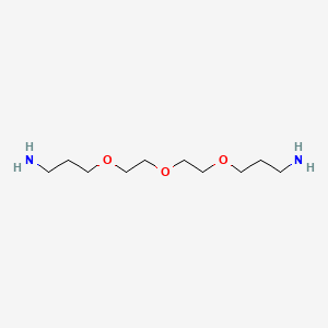 Molecular structure of Diethylene glycol bis(3-aminopropyl) ether