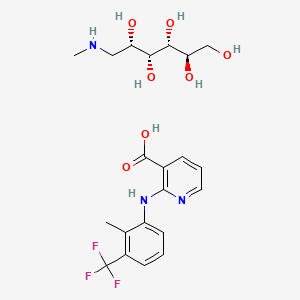 Molecular structure of Flunixin meglumin