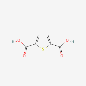 Molecular structure of 2,5-Thiophenedicarboxylic acid