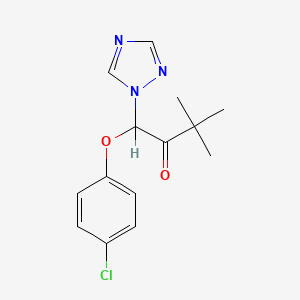 Molecular structure of Triadimefon