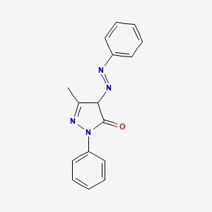 Molecular structure of Solvent Yellow 16