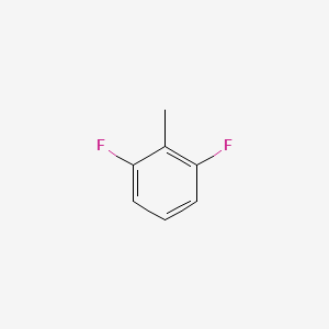 Molecular structure of 2,6-Difluorotoluene
