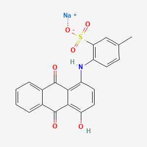Molecular structure of Acid Violet 43