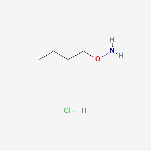 Molecular structure of O-ButylhydroxylaMine Hydrochloride