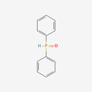 Molecular structure of Diphenylphosphine oxide