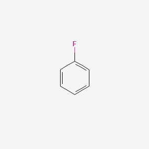 Molecular structure of Fluorobenzene