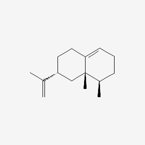 Molecular structure of (+)-Valencene