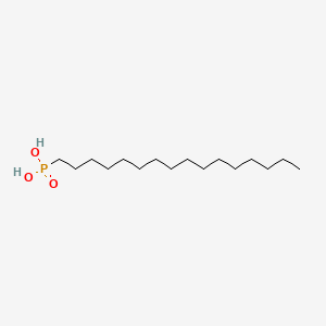 Molecular structure of Hexadecylphosphonic Acid