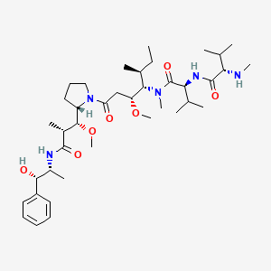 Molecular structure of Monomethyl auristatin E