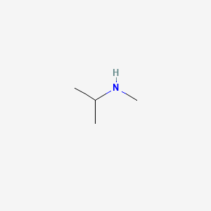 Molecular structure of N-Isopropylmethylamine