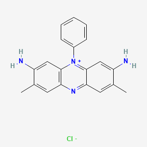 Molecular structure of Basic Red 2