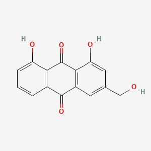Molecular structure of Aloe-emodin