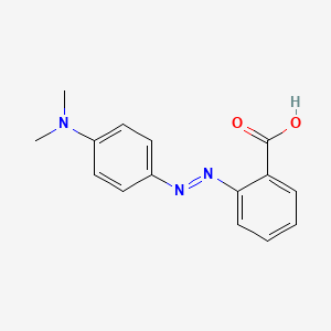 Molecular structure of Methyl Red