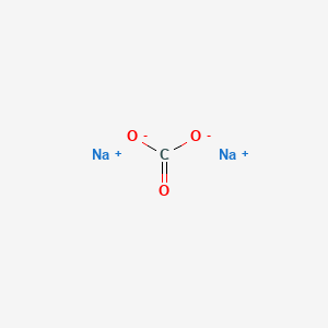 Molecular structure of Sodium carbonate