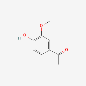 Molecular structure of Acetovanillone