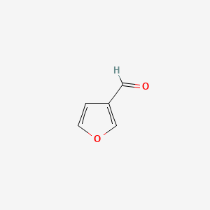 Molecular structure of 3-Furaldehyde