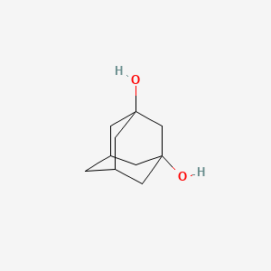 Molecular structure of 1,3-Dihydroxyadamantane