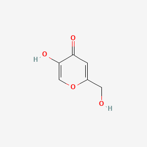 Molecular structure of Kojic acid