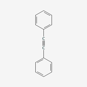 Molecular structure of Diphenylacetylene