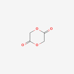 Molecular structure of 1,4-Dioxane-2,5-dione