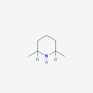 Molecular structure of 2,6-Dimethylpiperidine