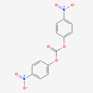 Molecular structure of Bis(4-nitrophenyl) carbonate