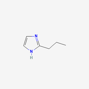 Molecular structure of 2-Propylimidazole