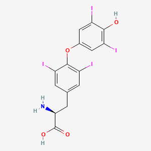 Molecular structure of L-Thyroxine