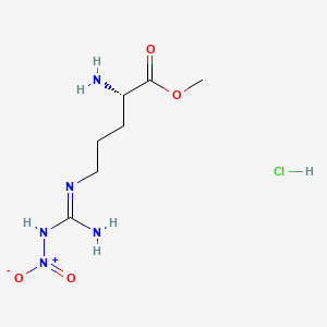 Molecular structure of N-Nitro-L-arginine-methyl ester hydrochloride