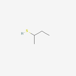 Molecular structure of 2-Butanethiol