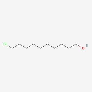 Molecular structure of 10-Chloro-1-decanol