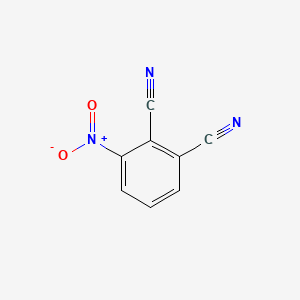 Molecular structure of 3-Nitrophthalonitrile