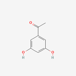 Molecular structure of 3,5-Dihydroxyacetophenone
