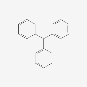 Molecular structure of Triphenylmethane