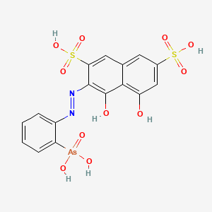 Molecular structure of Arsenazo I