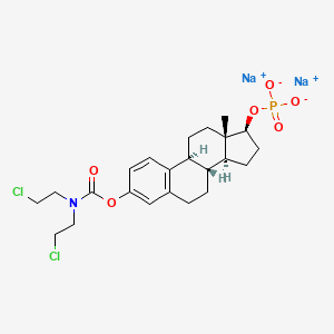 Molecular structure of Estramustine phosphate sodium