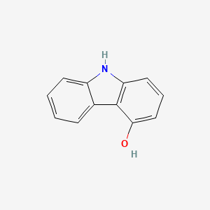 Molecular structure of 4-Hydroxycarbazole