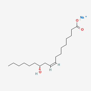 Molecular structure of Sodium Ricinoleate