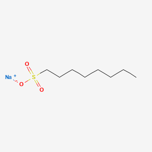 Molecular structure of Sodium 1-octanesulfonate